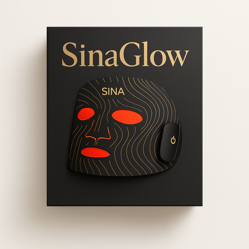 SINA GLOW Wireless LED Face Mask